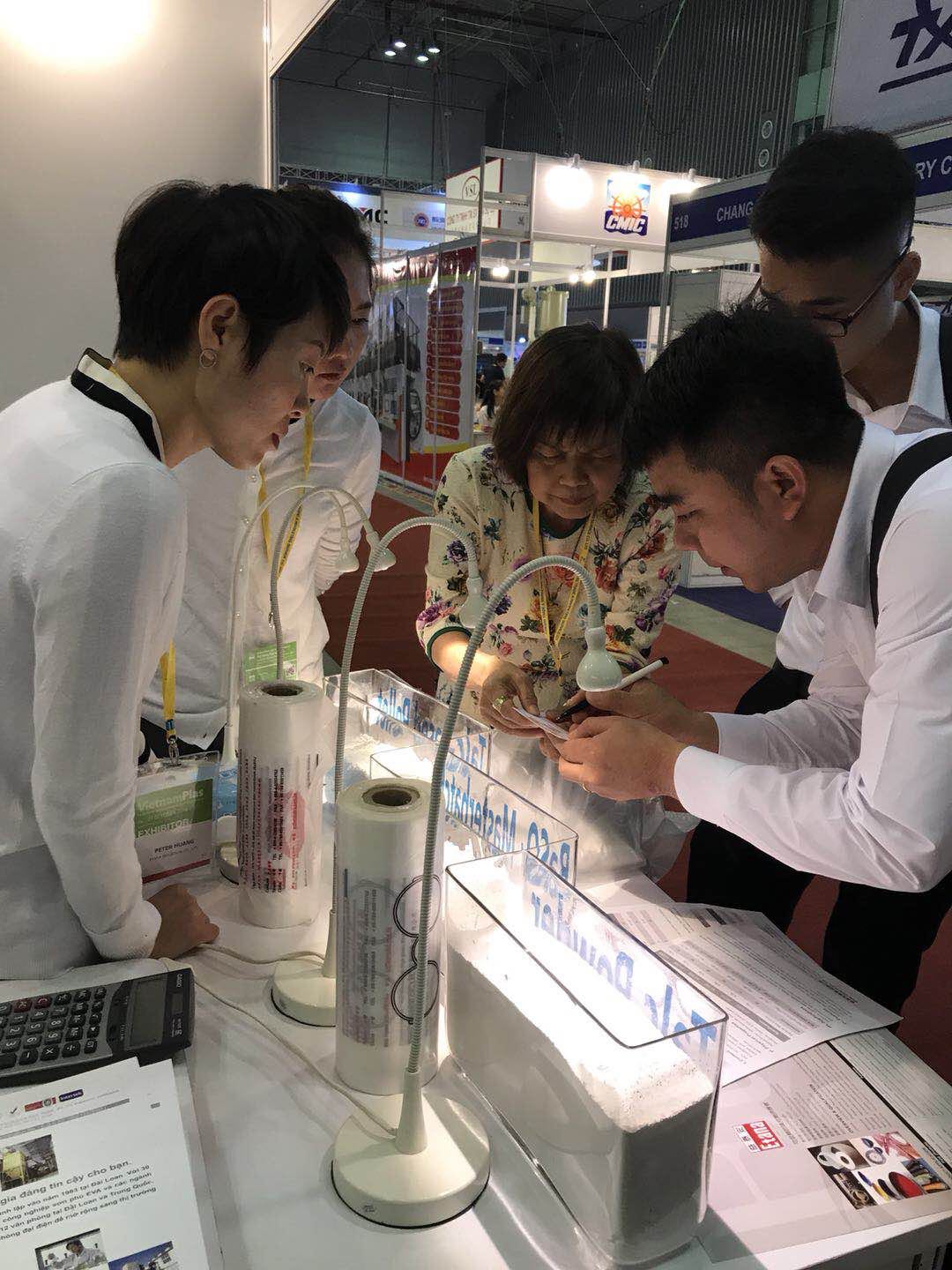 越南橡塑膠展展會照片