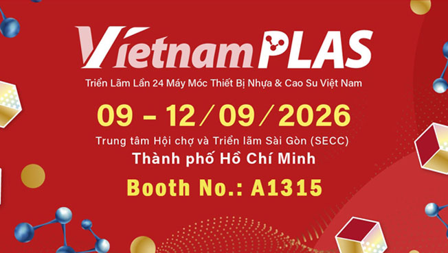 Triển lãm Quốc tế lần thứ 24 về máy và thiết bị ngành công nghiệp Nhựa & Cao Su 2026